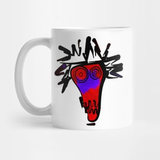 Mighty B Inspired Mask MK1- Eye Voodoo Mug